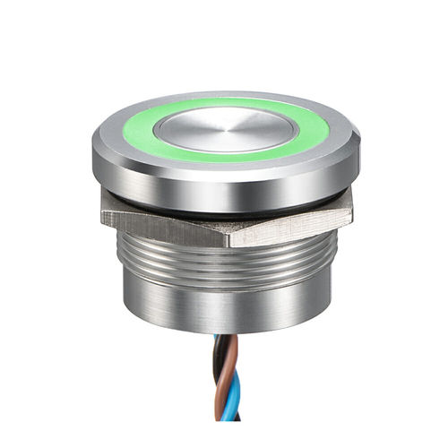 Piezo-Schalter - PZ25 series - YUEQING DANPU ELECTRIC ( LANGIR ) CO.,LTD. - SPST / gehärtet / wasserdicht