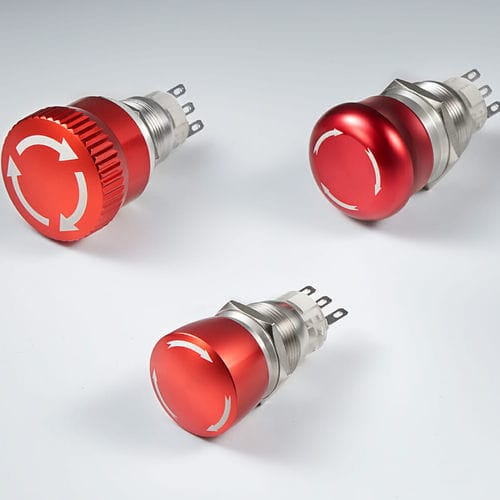 Einpoliger Schalter - ES series - YUEQING DANPU ELECTRIC ( LANGIR ) CO.,LTD. - IP65 / Einbau / Steuer