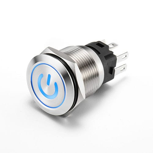 Vandalismussicherer Drucktaster - L19T Series - YUEQING DANPU ELECTRIC ( LANGIR ) CO.,LTD. - wasserdicht / wetterbeständig / robust