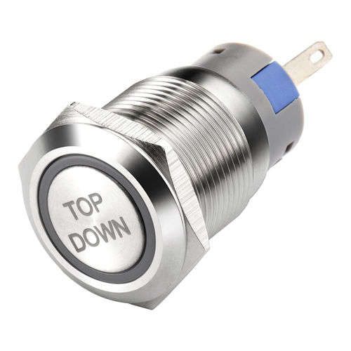 Vandalismussicherer Drucktaster - L19A Series - YUEQING DANPU ELECTRIC ( LANGIR ) CO.,LTD. - wasserdicht / staubdicht / feuchtebeständig