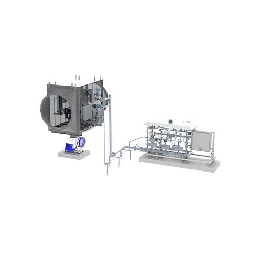 Gas-Lufterhitzungsanlage - Shanghai DYD Industrial Equipment Co., Ltd. - Heißluft / für Kanaleinbau