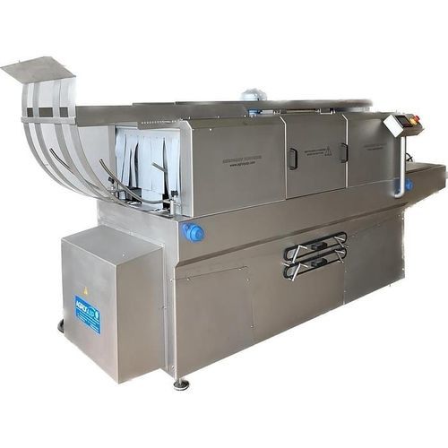 Klarspül-Waschtunnel - 01500 - AGROEQUIP DIFFUSION - mit Trocknung