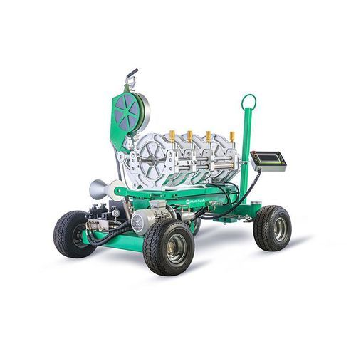 Stumpfschweißmaschine - Mazinger 355 - Hebei Mingmai Technology Co., Ltd. - mit Heizplatte / automatisch / mit Wagen