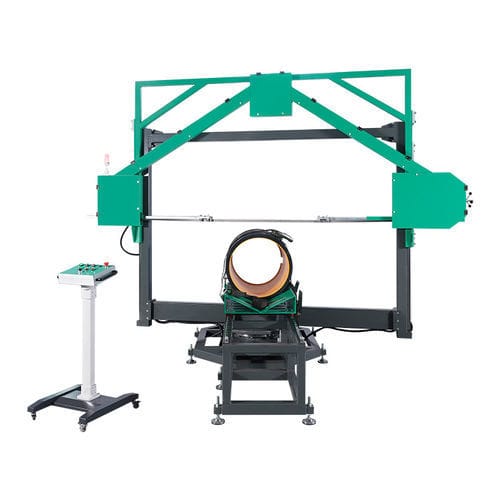 Rohrtrenn- und Anfasmaschine / Band - SWT-C series - Hebei Mingmai Technology Co., Ltd. - motorisiert / festinstalliert / Hochgeschwindigkeit
