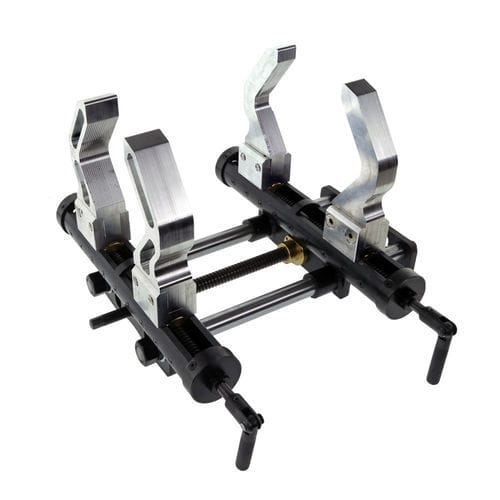 Manueller Positionierer - SSJ series - Hebei Mingmai Technology Co., Ltd. - linear / 1-Achs / mit Säulen