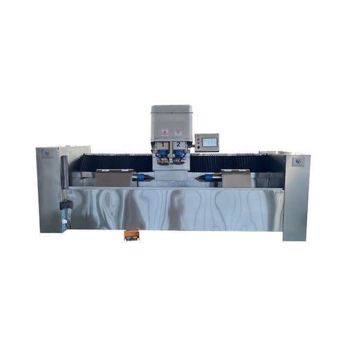 Schleifmaschine für Werkstücke - STYM series - Qingdao hongyuanxinyu - CNC / Zweikopf