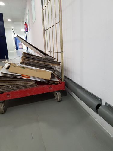 Polyurethan-Mauerschutz - TT033 - Toptop Técnicos En Protección - für Industrieanwendungen / schwarz / grau