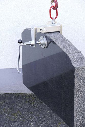 Schrauben-Hebeklemme - 309 series - WIMAG GmbH - für Platten / vertikal