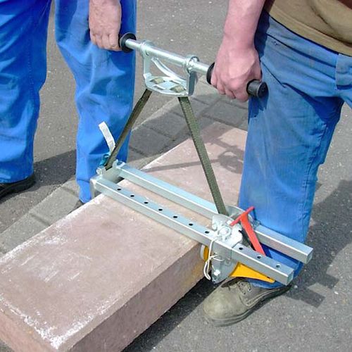 Steinhebeklemme - 380 series - WIMAG GmbH - Block / vertikal / manuell