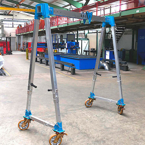 Mobiler Portalkran - 526 - WIMAG GmbH - Aluminium / leicht / Teleskop