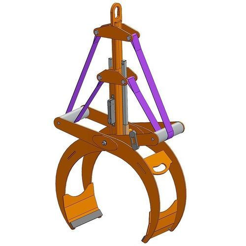 Hebegreifer für Rohre - 132 100 - WIMAG GmbH - mechanisch