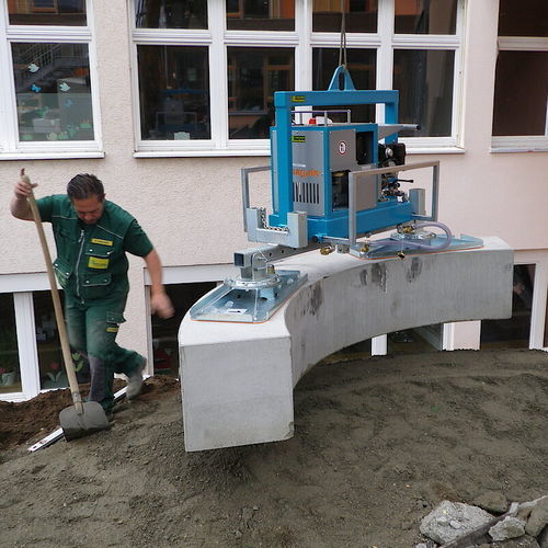 Vakuumheber für Blech - 860  - WIMAG GmbH - für Steinplatten / für Betonplatten / für Edelstahlblech