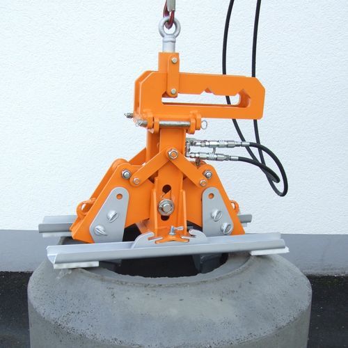 Hydraulischer Greifer - 134 - WIMAG GmbH - für Stein / für Rohre / für Betonelemente
