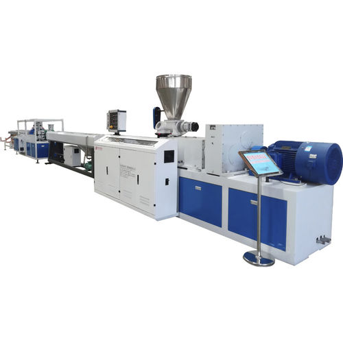 Doppelschneckenextrusionsanlage - SJSZ51/105 - Suzhou ACC Machine Co., Ltd. - für Rohre / für PVC