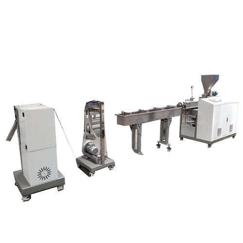 Doppelschnecken-Granulator - ACC20  - Suzhou ACC Machine Co., Ltd. - luftgekühlter Heißabschlag / für PE / für PP