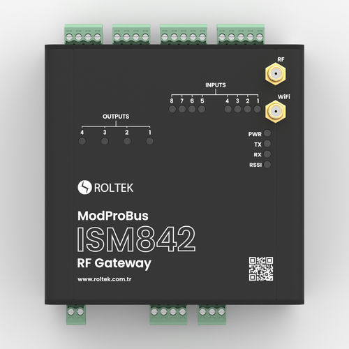 Industrie-Gateway - ModProBus ISM842 RF - ROLTEK TECHNOLOGY - für Kommunikation / IoT / Ethernet