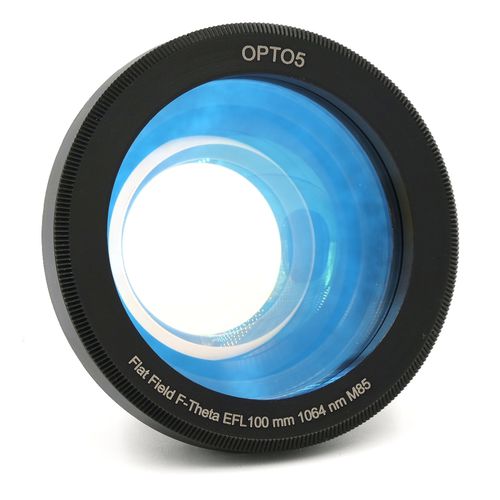 Sphärische Linse - OPTO5 srl - F-theta / optisches Glas / Infrarot