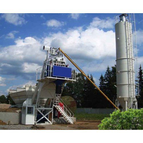 Festinstallierte Betonmischanlage - PCC100 - Polygonmach - kompakt / horizontal / Doppelwellen