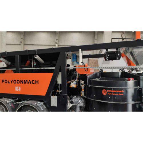 Stationärer Betonmischer - Polygonmach