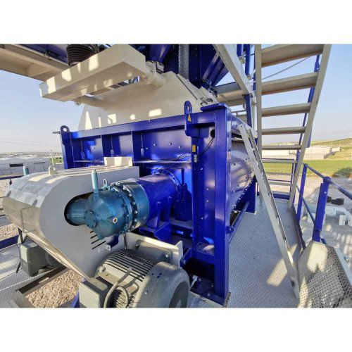 Stationärer Betonmischer - Polygonmach - automatisch