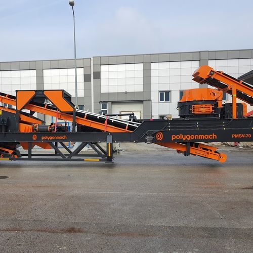 Manuelle Sandstrahlanlage - PMST - Polygonmach - Druck / mobil