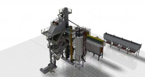 Mobile Asphaltmischanlage - MBA 40-60 - Polygonmach