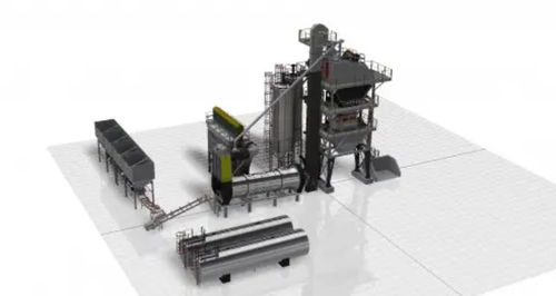 Mobile Asphaltmischanlage - MBA 60-80 - Polygonmach