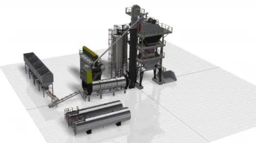 Mobile Asphaltmischanlage - MBA 100-120 - Polygonmach