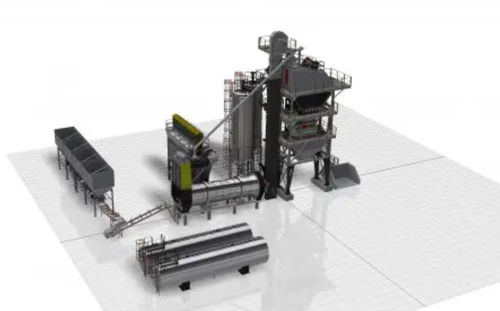 Stationäre Asphaltmischanlage - PBA 100-120  - Polygonmach