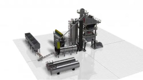 Stationäre Asphaltmischanlage - PBA 240-320 - Polygonmach