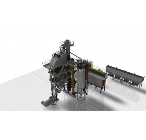 Stationäre Asphaltmischanlage - PBA 200-240 - Polygonmach