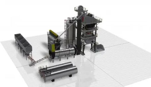 Mobiler Asphaltmischanlage - MBA 120-140 - Polygonmach