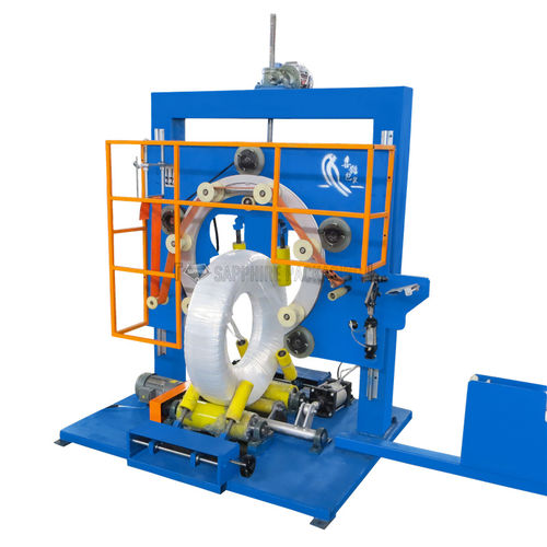Vertikale Roll-und Verpackungsmaschine - Shandong Sapphire Packaging Machinery - für Drahtabroll / für Schläuche