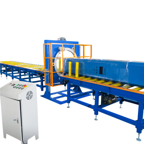 Stretchwickler mit Drehring - Shandong Sapphire Packaging Machinery - automatisch / für Platten / Gewebe