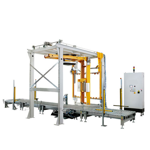 Stretchwickler mit Dreharm - RP1800F-CZ - Shandong Sapphire Packaging Machinery - automatisch / für Chemikalien / für Lebensmittel