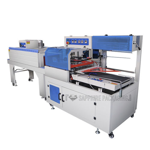 Automatische Schrumpffolienverpackungsmaschine - FQL450 - Shandong Sapphire Packaging Machinery - Schweißstange / mit Schrumpftunnel