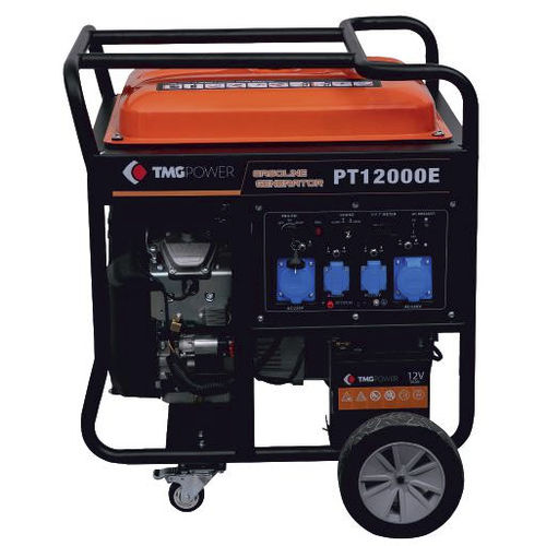 Benzinbetriebenes Stromaggregat - GG12000E - TMG POWER - einphasig / 50 Hz / luftgekühlt
