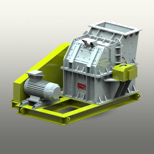 Baumaterialmühle - BMA Type - GRELBEX - Hammer / vertikal / 380V dreiphasig