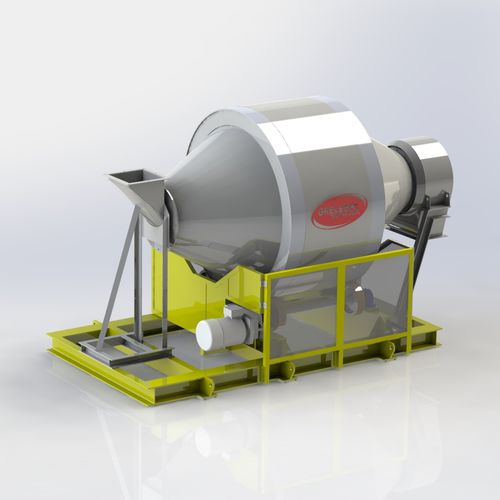 Bikonischer Mischer - MBH - GRELBEX - Trommel / horizontal / kontinuierlich