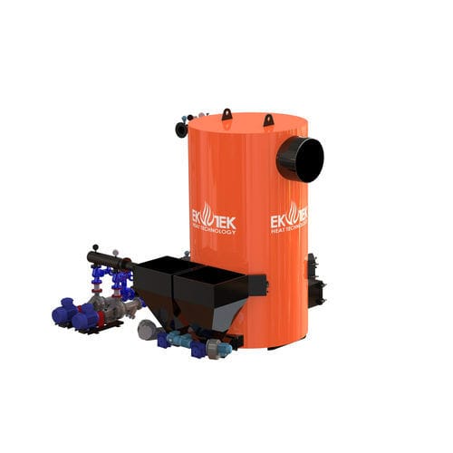 Dampfkessel - DRAGON series - Ekotek Heat Technology - Heißöl / Heißwasser / Pellet