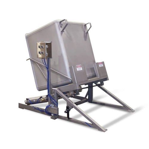 Pneumatischer Kipper - EnSight Solutions - für Container / stationär / Edelstahl