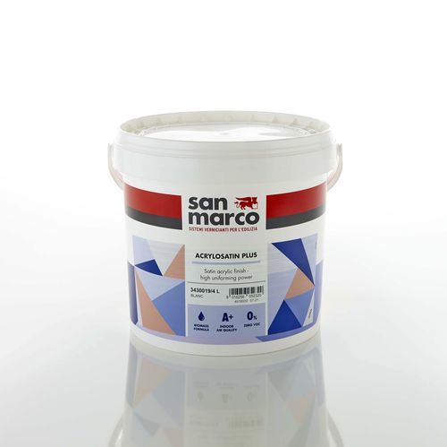 Endfarbe - Acrylosatin plus - SAN MARCO - Acryl / auf Wasserbasis / für Wand