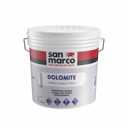 Endfarbe - Dolomite - SAN MARCO - auf Wasserbasis / zweischichtig / weiß