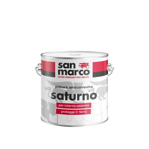 Farbe mit Rostschutz - Saturno - SAN MARCO - zinkhaltig / für Metall / zweischichtig