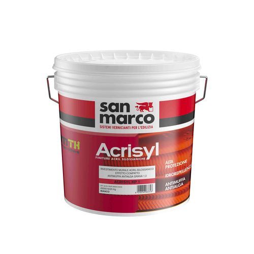 Wärmedämmungs-Beschichtung - Acrisyl  - SAN MARCO - Siloxan / Acryl / wetterbeständig