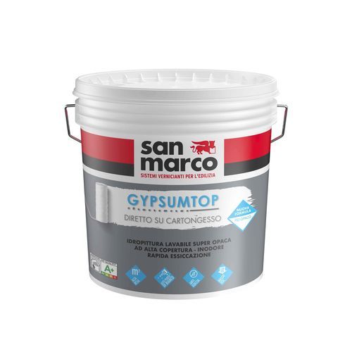 Endfarbe - Gypsumtop - SAN MARCO - Acryl / auf Wasserbasis / für Wand