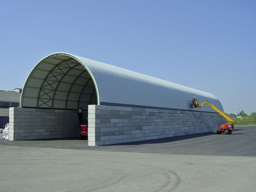 Transportierbare Halle - Romney - J. Snoei BV - Fertigbau / zerlegbar / Landwirtschaft