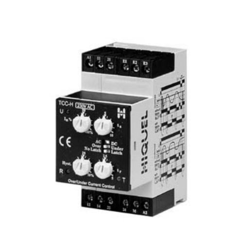 Überstrom-Kontrollrelais - TCC-H series - HIQUEL - Unterstrom / 2NO/NF / AC/DC