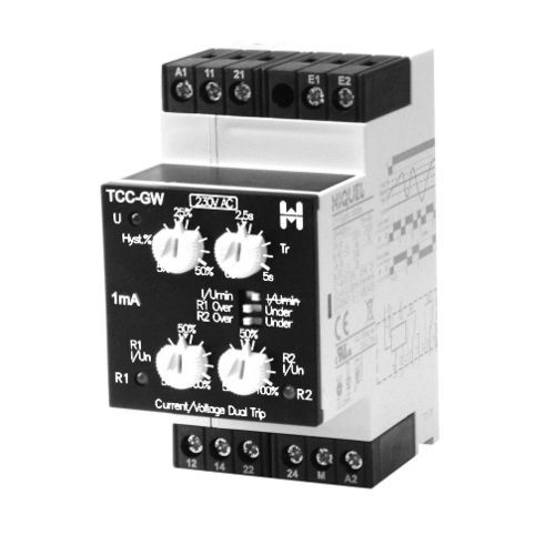 Niveaukontrollrelais - TCC-GW-V2 series  - HIQUEL - Spannung / Strom / 2NO