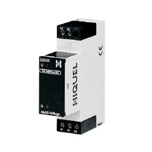 Elektromechanisches Relais / 24 VDC - DMVR2 - HIQUEL - AC / 2NO/NF / für DIN-Schiene